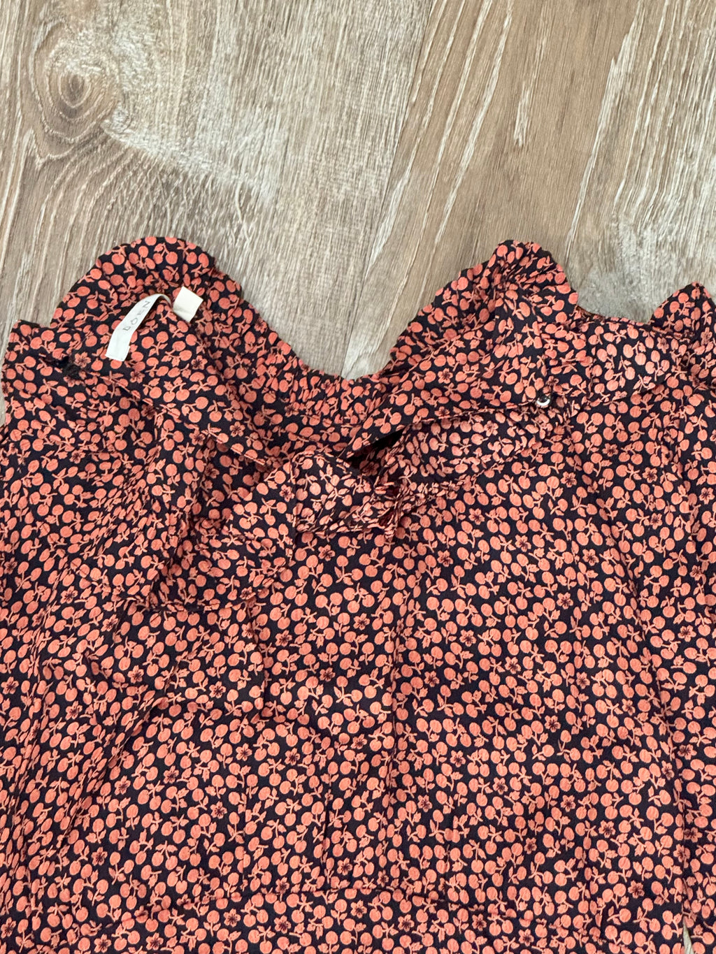 DÔEN Mini Floral Minuit Dress in Cherry Willow Dress