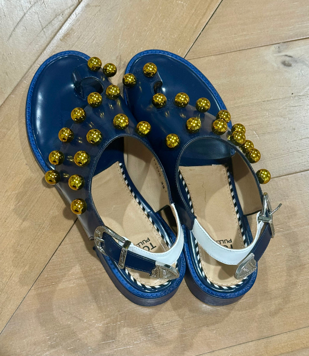 Toga Pulla Round Stud Sandal