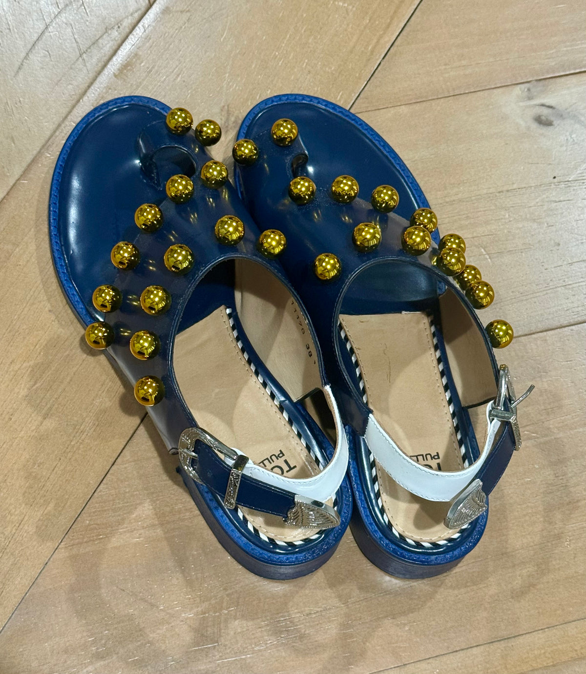 Toga Pulla Round Stud Sandal