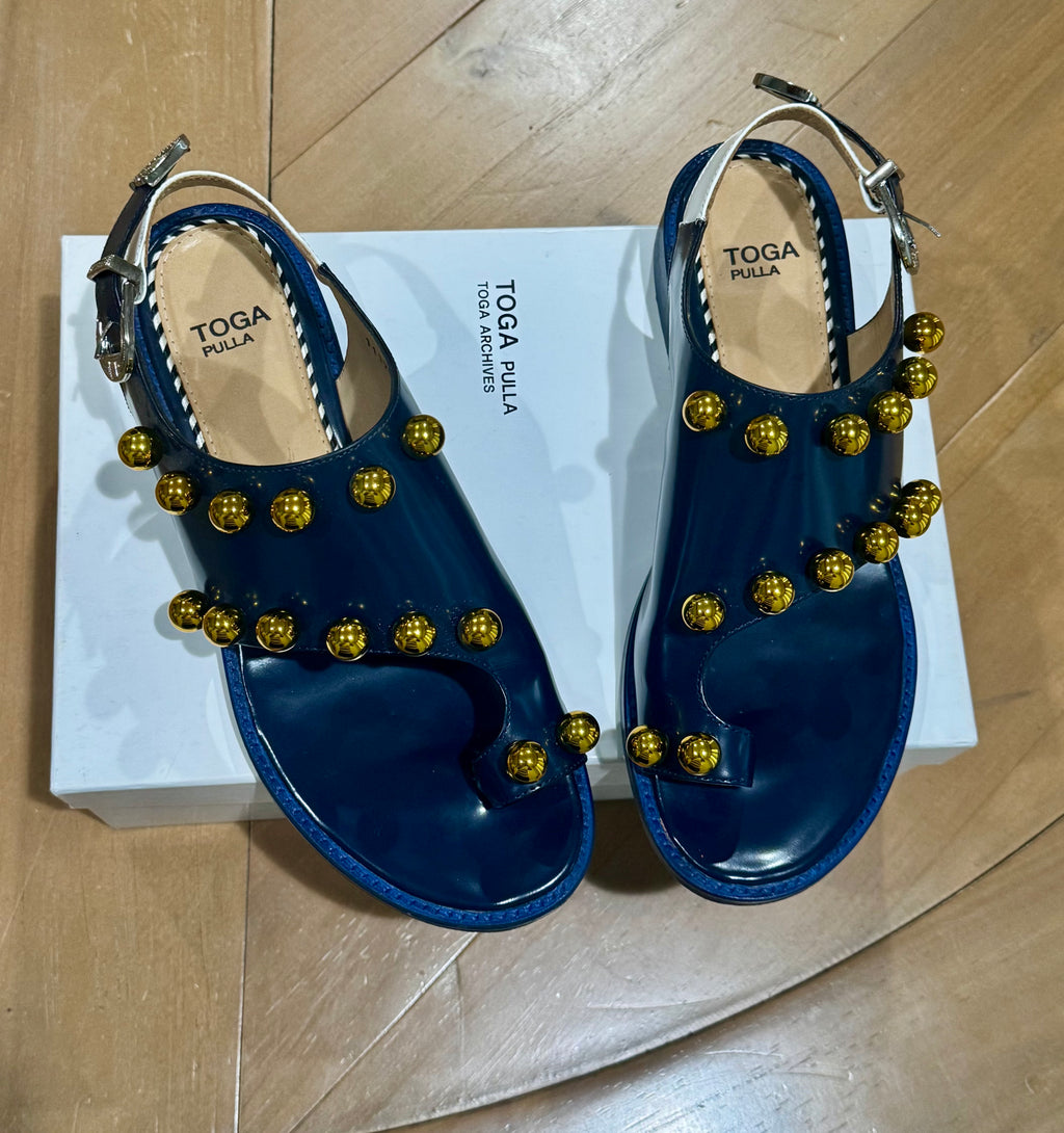 Toga Pulla Round Stud Sandal