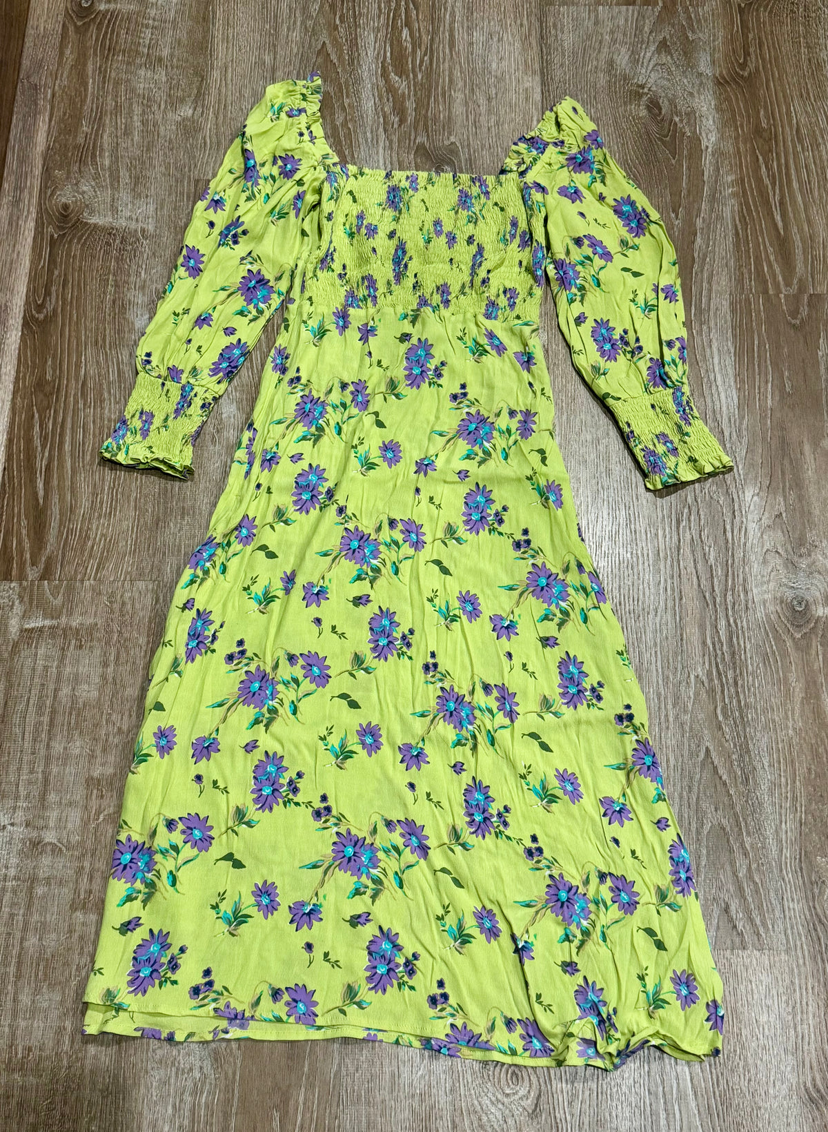 Faithfull the brand Mathilde Midi Dres in Locanda Floral