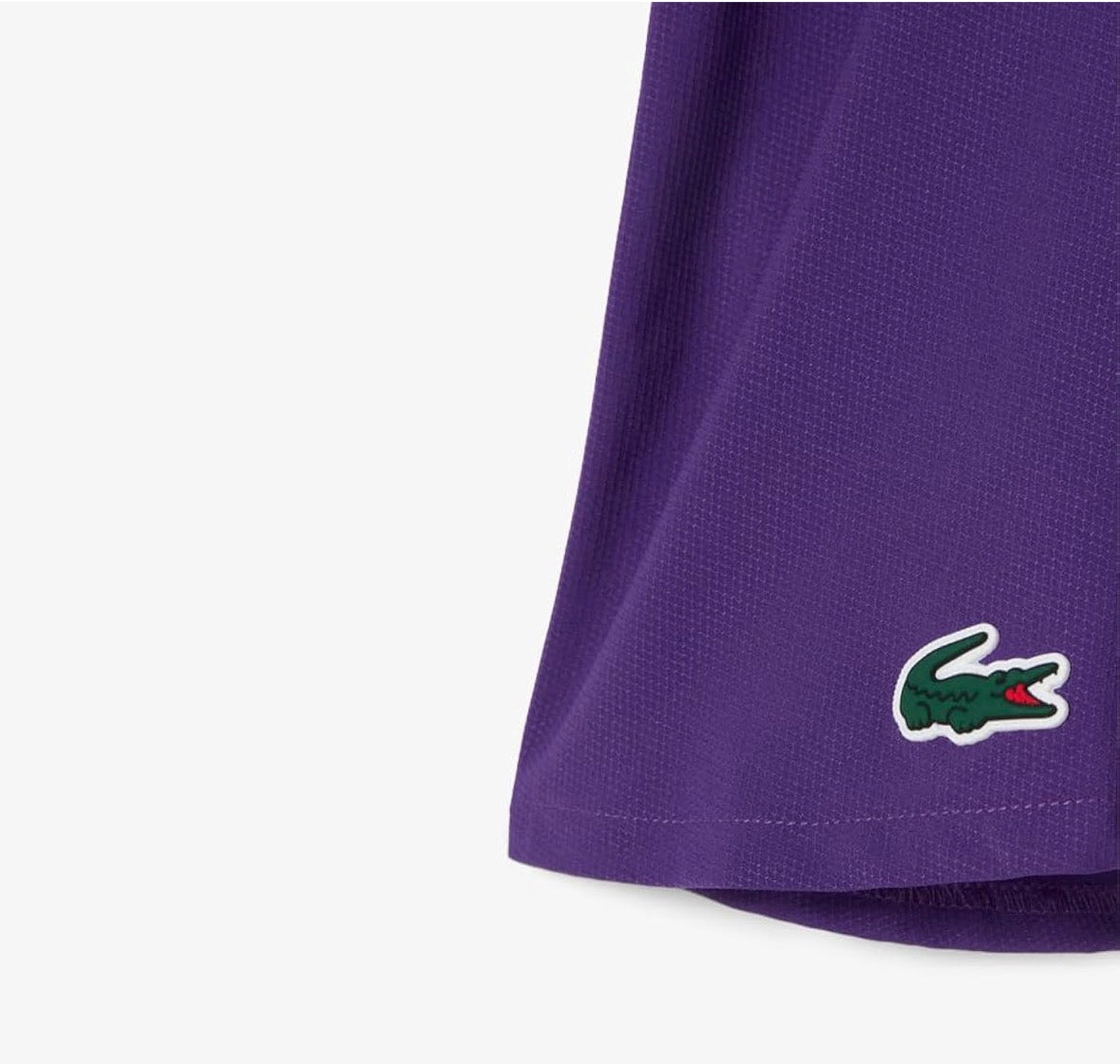 Lacoste Womens Sport Pleat Back Tennis Skirt with Contrast Shorts