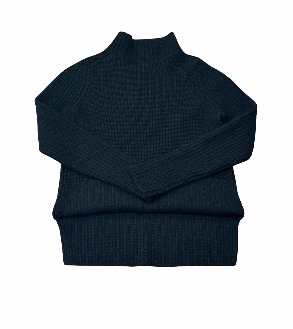 Vince Wool and cashmere-blend turtleneck sweater