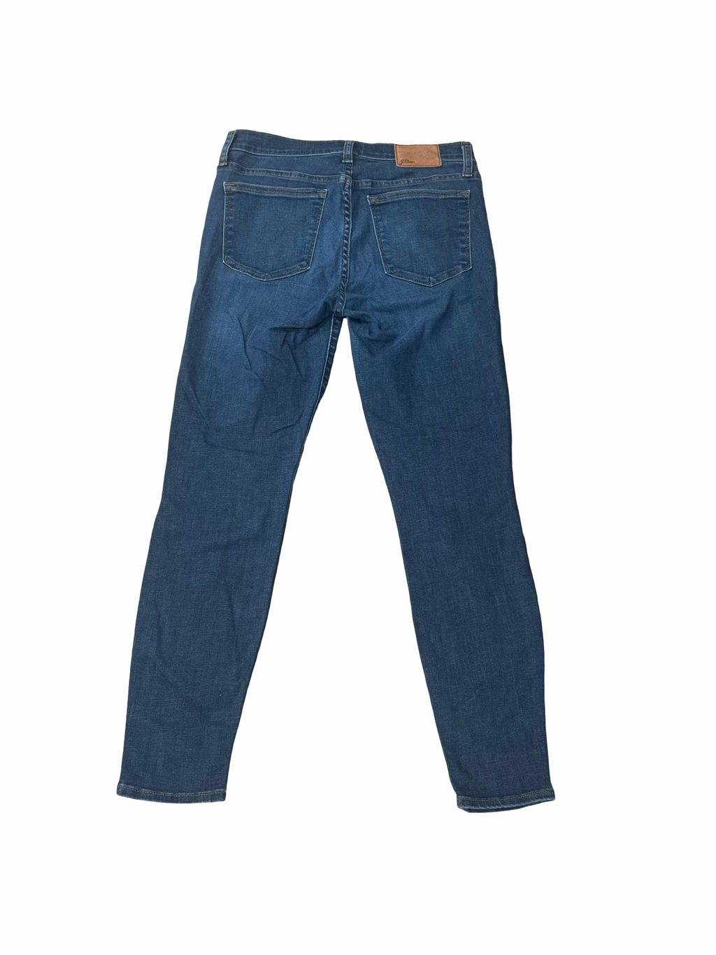 Women's J Crew Toothpick Dark Blue Jeans