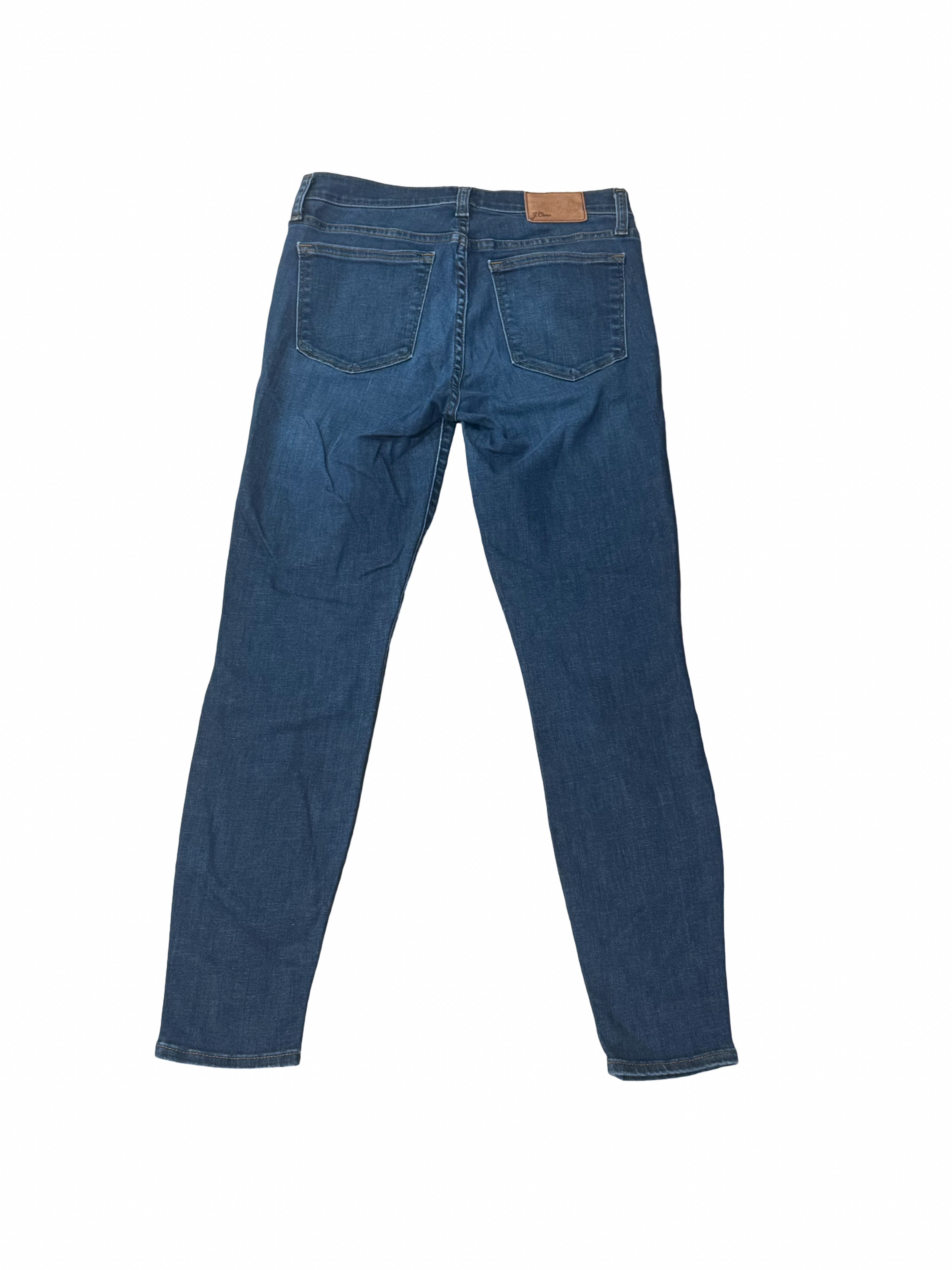 Women's J Crew Toothpick Dark Blue Jeans