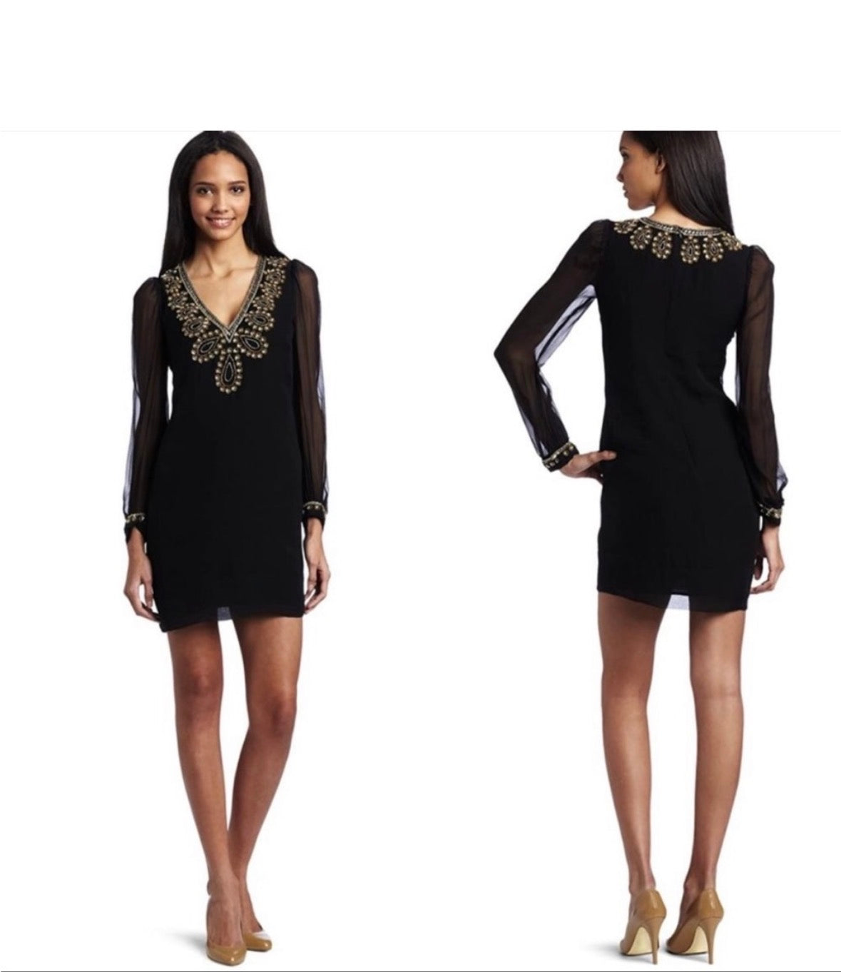 French Connection Bex Beads mini Dress