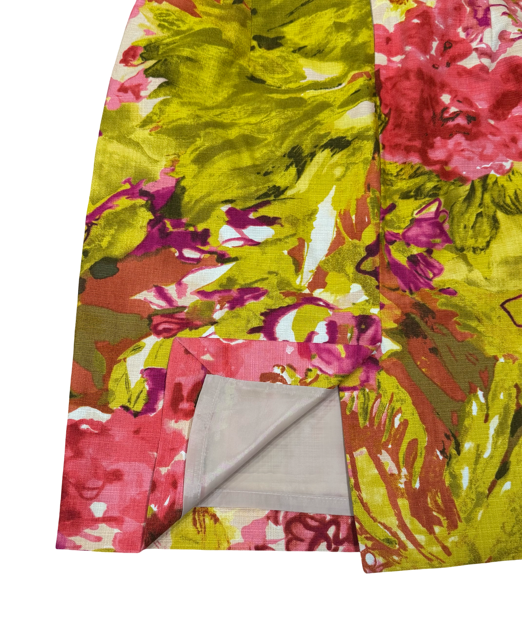 J. CREW Bright Floral Pencil Skirt
