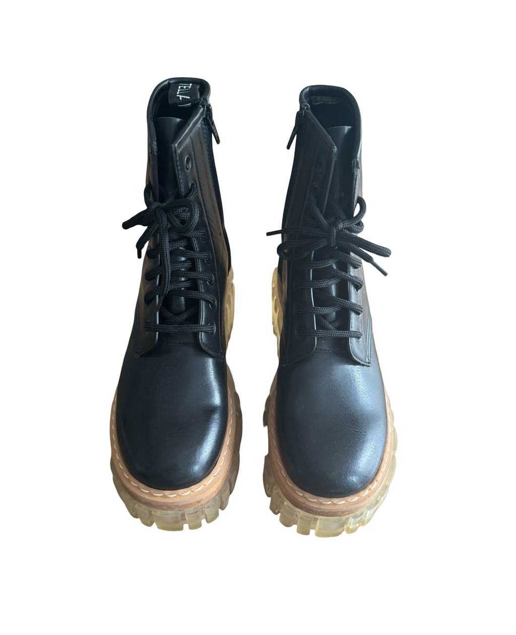 Stella McCartney Black Emilie Combat Boots
