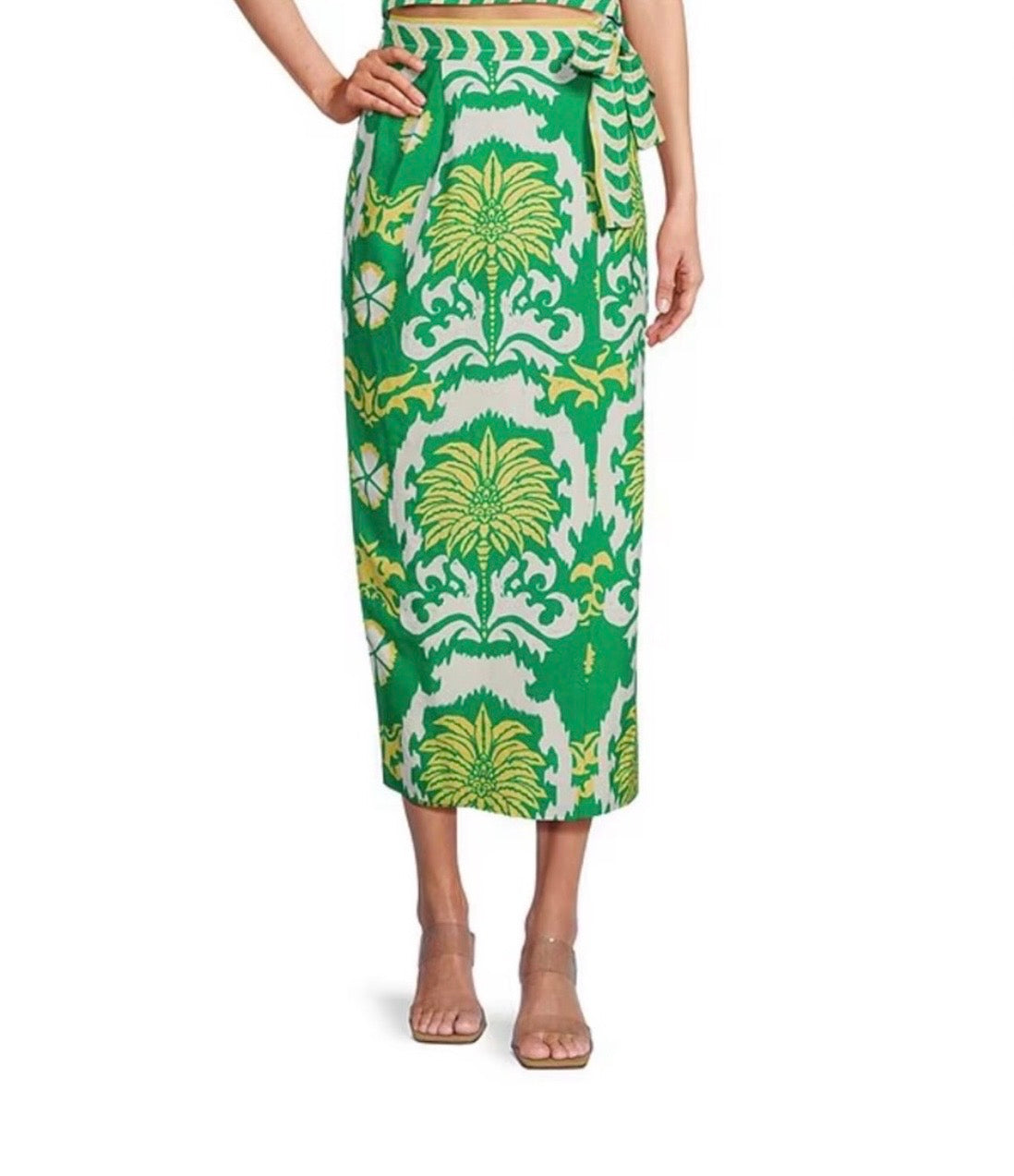 Antonio Melani floral wrap skirt
