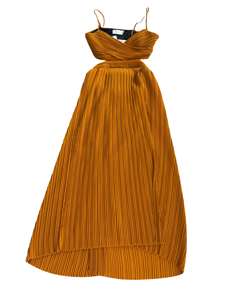 A.L.C. Sienna pleated midi dress
