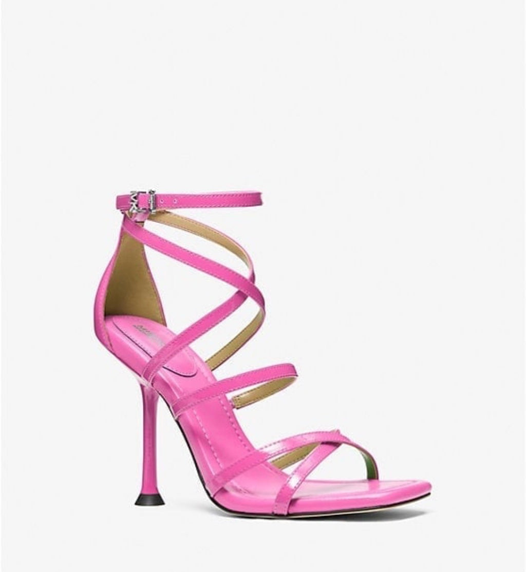 Michael Kors Imani Patent leather strappy sandal