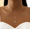 Multi-layer pendant necklace