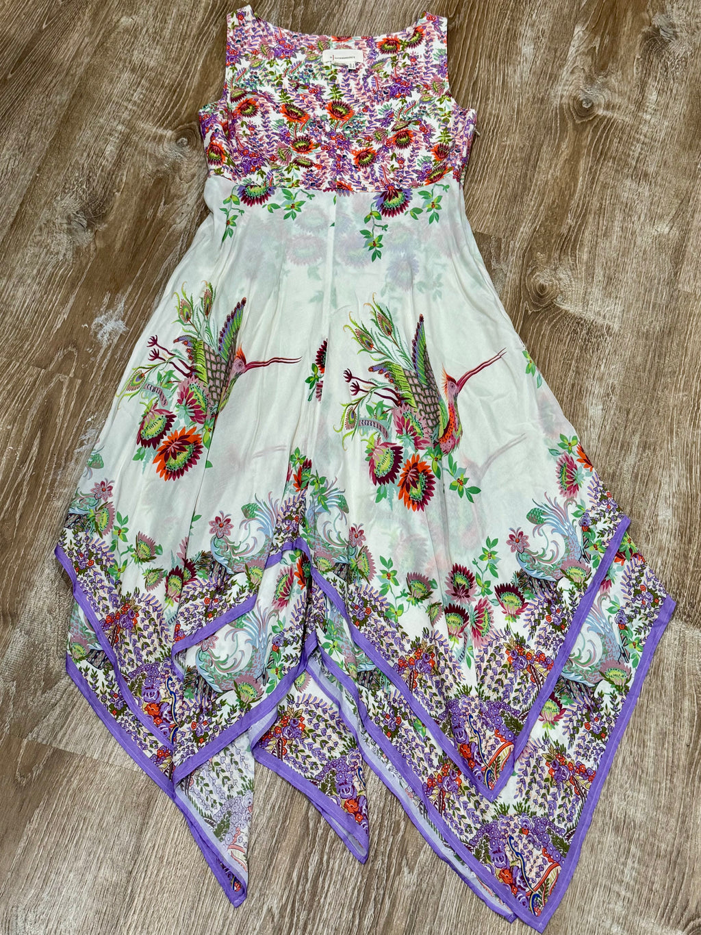 Anthropologie Analise Floral Midi Dress